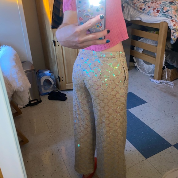 Anthropologie size to sequined parents - Picture 2 of 6